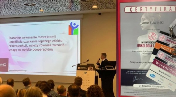 The fourth “BREAST CANCER – ONCOLOGY AND PLASTY” conference was held in Poznań on 20-21 September of 2019. During the conference, the physicians in attendance discussed problems associated with treatment of breast cancer and post-surgery breast...